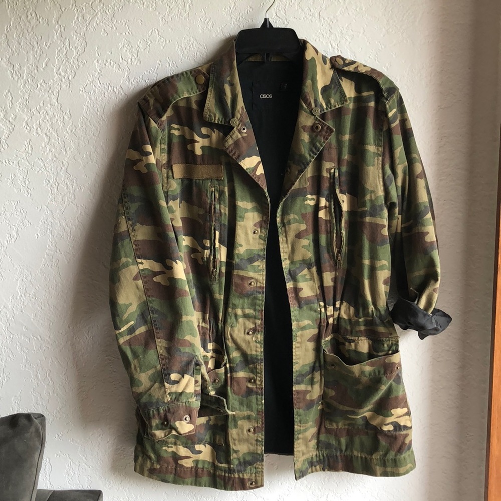 Army synched jacket